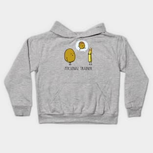 Potato Personal Trainer Funny Workout Humor Premium Gift Premium Kids Hoodie